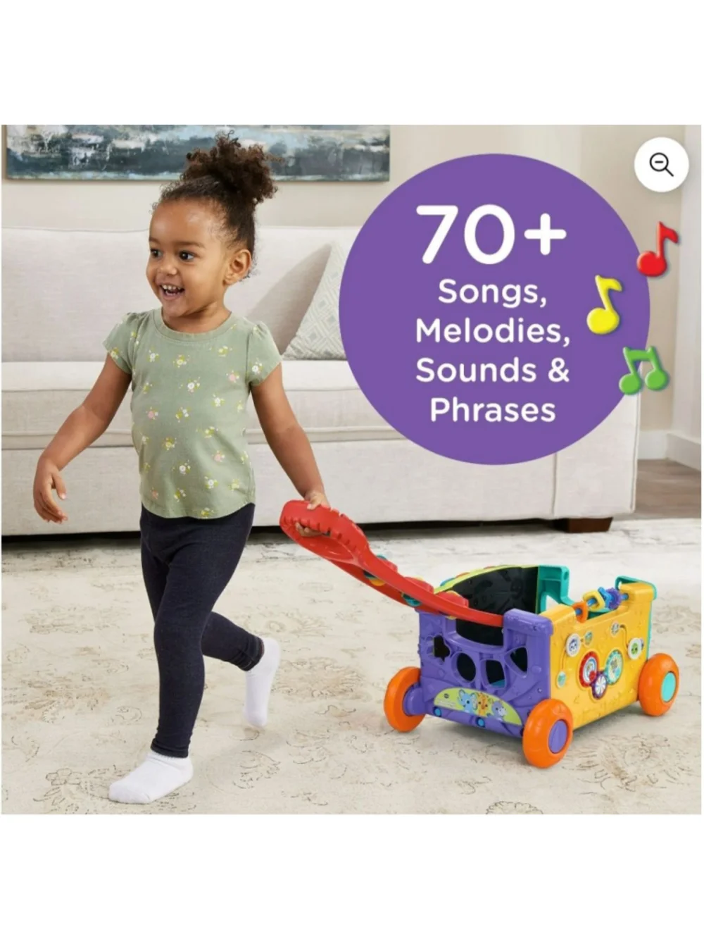 Baby VTech Sort & Discover Activity Wagon Green Orange